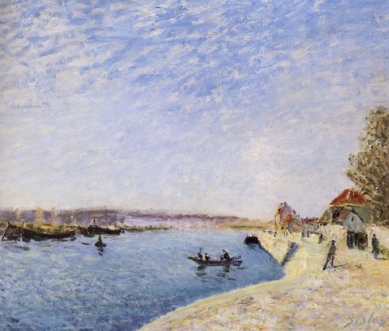 Saint-Mammes et les Bords du Loing, Alfred Sisley